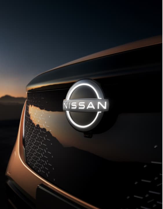 Emblème illuminé du Nissan ARIYA 