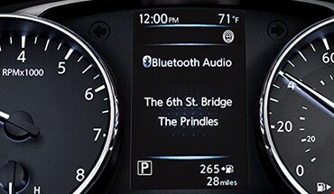 Affichage des pistes audio Bluetooth sur le groupe d’instruments du Nissan Qashqai 2022