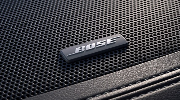 Haut-parleur Bose du Nissan Armada 2023 illustrant la chaîne audio Bose haut de gamme à 13 haut-parleurs.