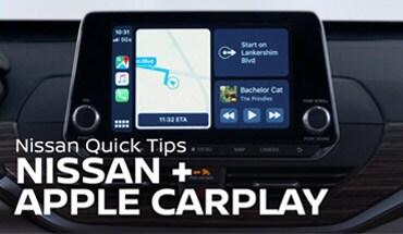 Vidéo sur Apple CarPlay du Nissan Armada 2022