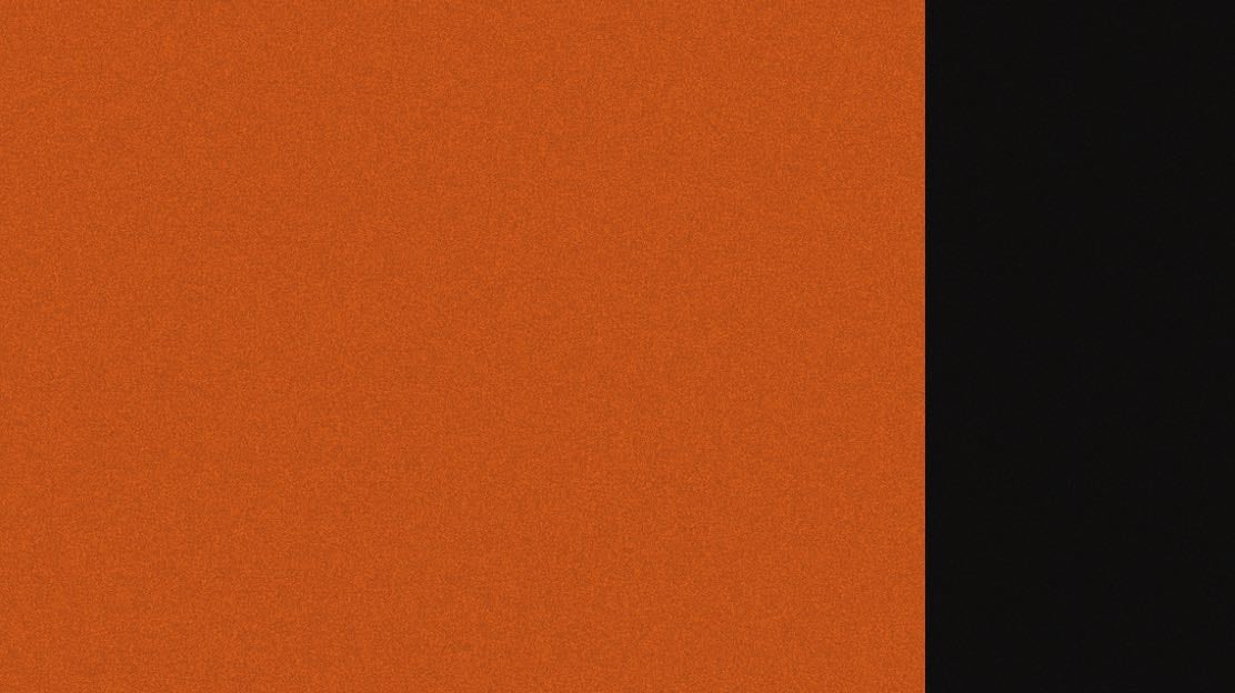 Noir intense / orange monarque métallisé