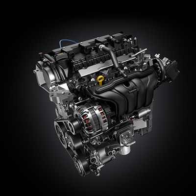 Le moteur du Nissan Kicks 2024 illustrant la puissance