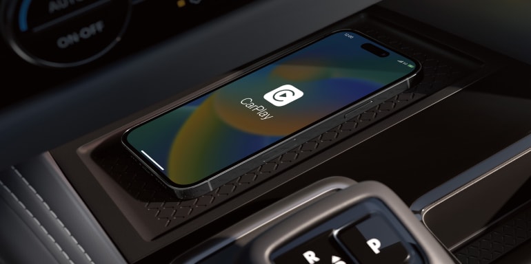 Nissan Pathfinder connecté à Apple Carplay