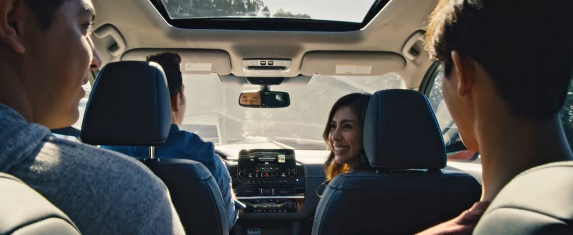 Vidéo sur la connectivité du Nissan Pathfinder