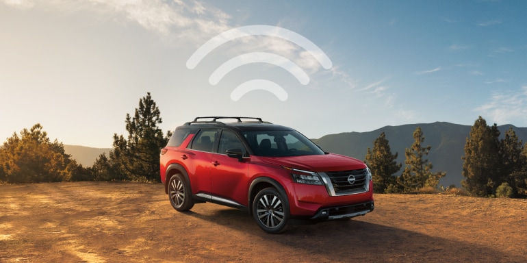 Point d’accès Wi-Fi du Nissan Pathfinder