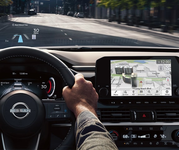 Affichage numérique à la fine pointe du Nissan Pathfinder