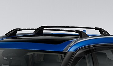 Barres transversales de longerons de toit pour le Nissan Rogue 2023. 