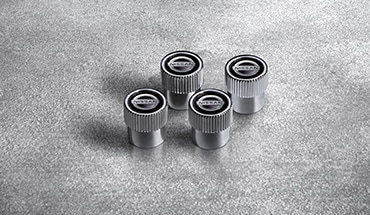 Capuchons de valve de pneu Nissan pour le Nissan Rogue 2023 (ensemble de 4 pièces).