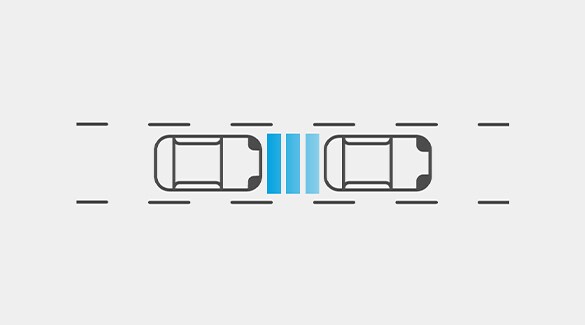 Nissan Sentra 2022 roulant sur une autoroute en courbe à l’aide du régulateur de vitesse intelligent