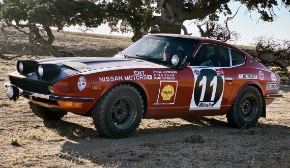 Voiture de course Héritage Nissan