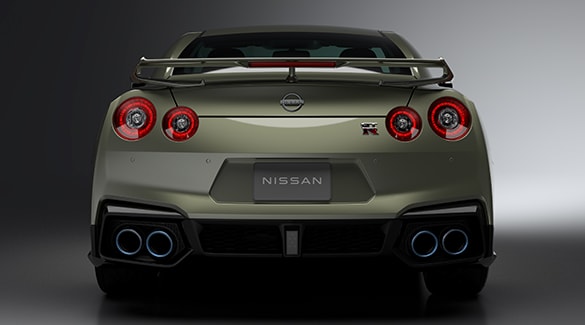 L’aileron arrière de la Nissan GT-R 2024