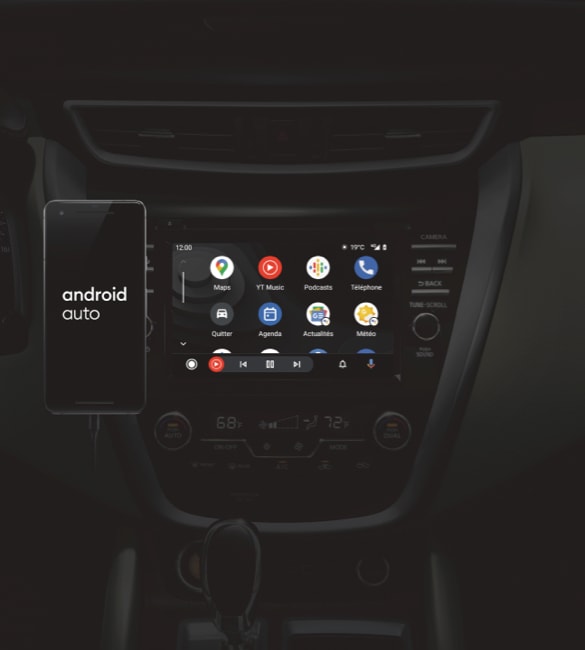 Android Auto livrable dans un véhicule Nissan