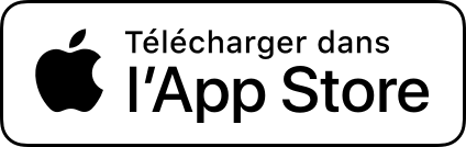 Logo de téléchargement de la boutique d’applications Apple