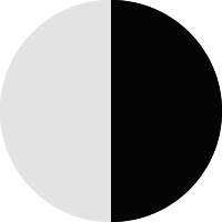 Noir intense/blanc d’Aspen trois couches