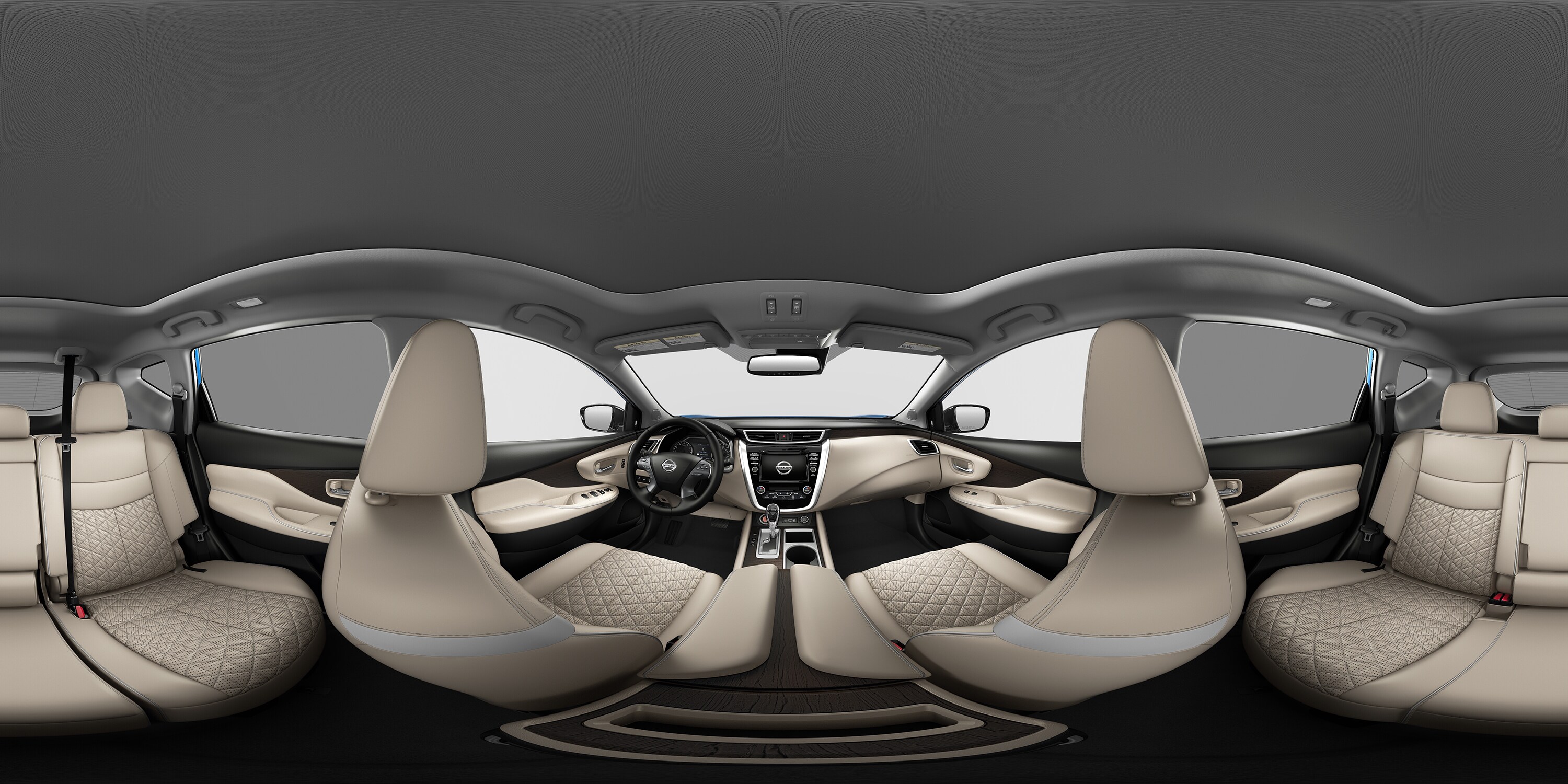 2023 Nissan Murano S interior showing Graphite cloth