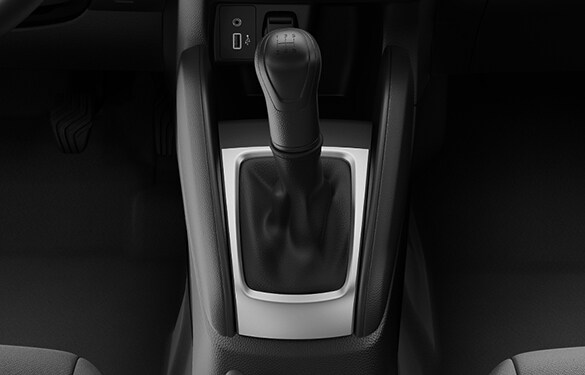 Levier de vitesse pour la boîte de vitesses manuelle à 5 rapports de la Nissan Versa 2023.